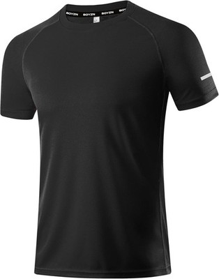 5er Pack Herren Sport Tshirts Fitnessshirt Laufshirt Atmungsaktiv Trainingsshirt
