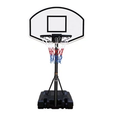 Portable Poolside Basketball Hoop System w/ 36" Backboard For Indoor Outdoor Use