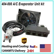 12v Underdash Heatcool Truck 12000btu Air Conditioner Universal Electric Ac Kit