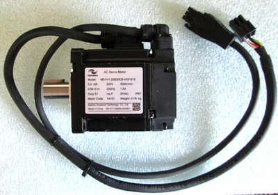 AC Servo Motor 3000 rpm 1.5A 0.2kW with encoder Inovance MS1H1-20B30CB-A331Z-S