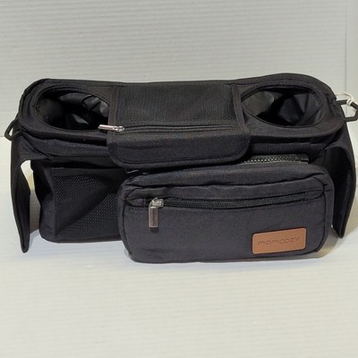 MomCozy Stroller Organizer Black Insulated Detachable Pouch NEW