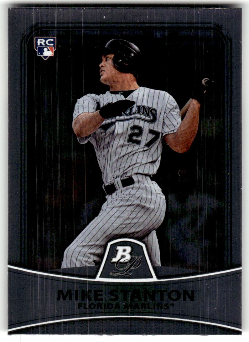 2010 Bowman Platinum Mike Stanton Rookie #86