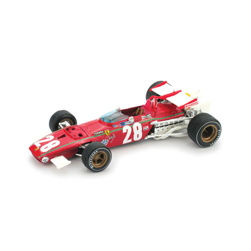 Ferrari 312 B I.Giunti 1970 N.28 4Th Belgium Gp 1:43 Brumm Formula 1 -D- Neues M-image