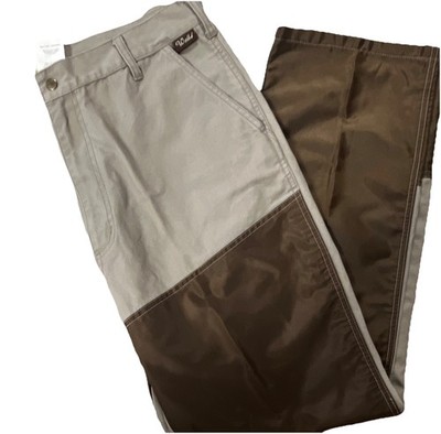 Walls Brush Pants Mens 38 x 32 Two Tone Canvas Hunting Field Briar Guard Upland