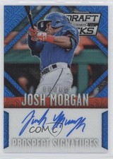 2014 Panini Prizm Perennial Draft Picks Blue Mojo 22/75 Josh Morgan Auto 0wp6