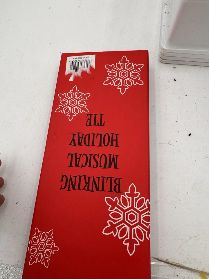 Corbata de Navidad - Cacahuetes Reversible Temporadas Saludos Snoopy Charlie Brown - ¡Nueva! Foto 3 de 4