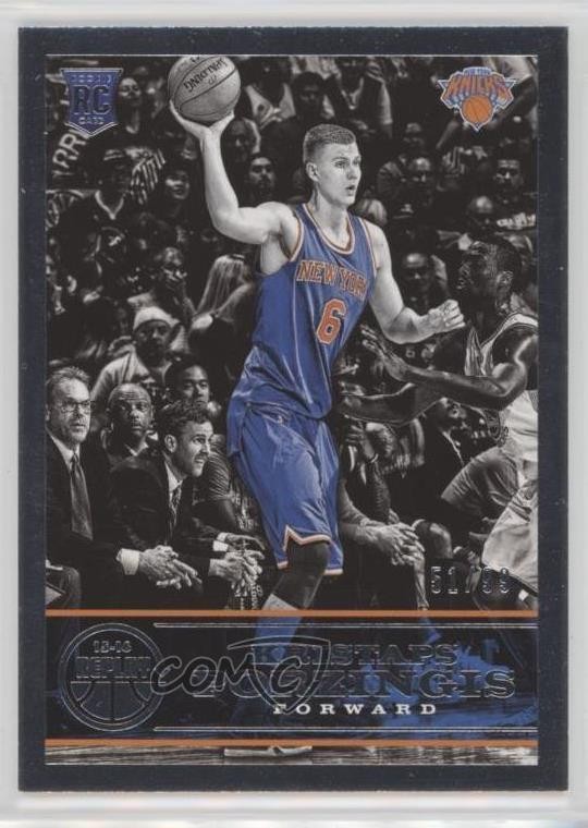 2015-16 Panini Replay 51/99 Kristaps Porzingis #54 8ww