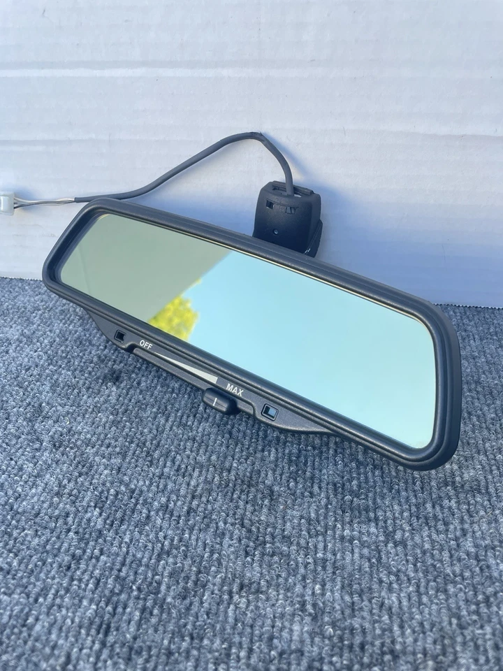 Espejo retrovisor Jaguar XJ6 1994 1995 Vanden Plas automático atenuado 3 cables 3 pines OEM Foto 4 de 4