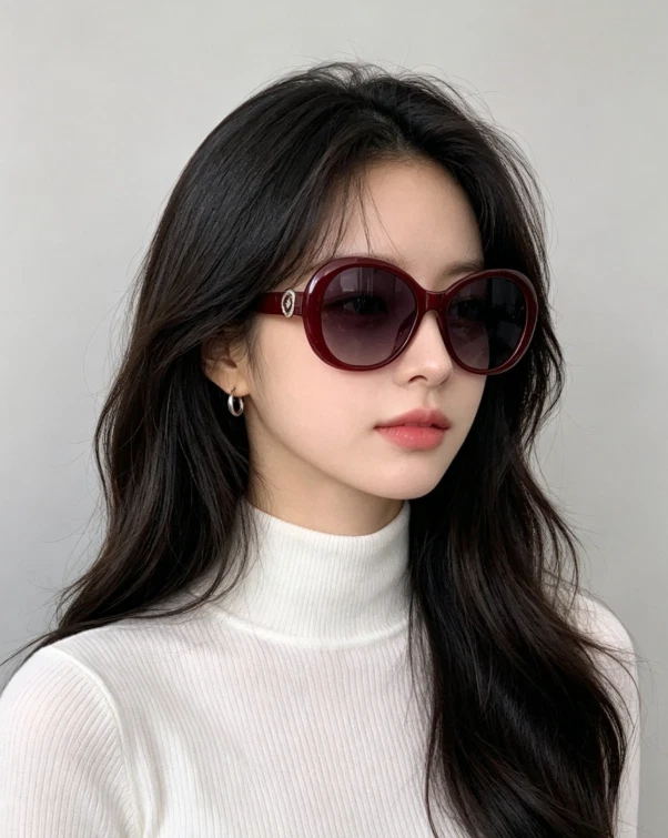 CHANEL Red Oval Sunglasses for Women for sale | eBay