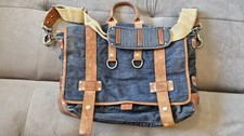 WILL LEATHER GOODS Hopper Denim & Leather Mes...