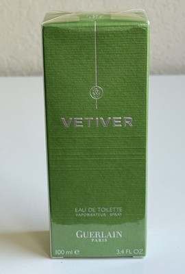Vetiver By GuerLain Men Cologne Eau De Toilette Spray 3.3 3.4oz 100ml NIB Sealed