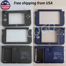 3in1 Top Bottom Middle Frame Housing Shell Case Battery Cover For New 3DS XL LL