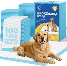 Puppy Pads 100 Count 30"x26", Great Value Potty Pads for Dogs XL, Large Pee P...