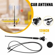 16 Universal Mount Swivel Base Car Radio Amfm Amplified Signal Aerial Antenna