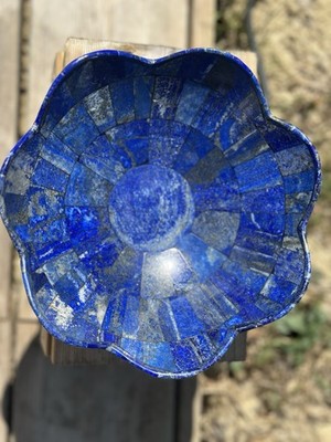 Lapislazuli AAA handgefertigte Afghanistan Schale