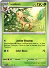 ?Pokemon - Leafeon -  011/167 - Uncommon - Twilight Masquerade - NM?