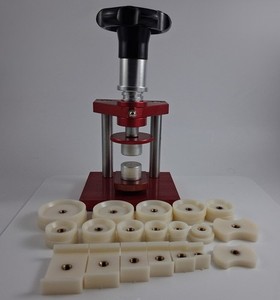Hotpoint Professional Watch Press Screw Type Case Back Closer 20 Nylon Dies Kit