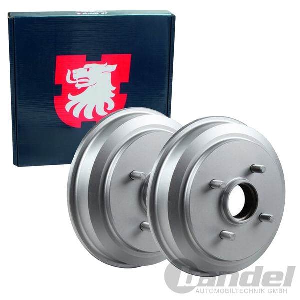 2X JP Group Bremstrommeln Ø203Mm Hinten Passend FüR Ford Fiesta Fusion-image