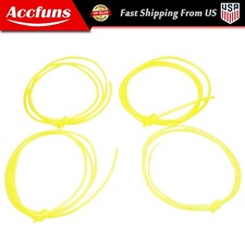 For common 2 cycle small engine fuel line hose tygon tube w/ 4 sizes tubing