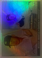 2007 BOWMAN HERITAGE MICKEY MANTLE SHORT PRINTS#4 RAINBOW FOIL