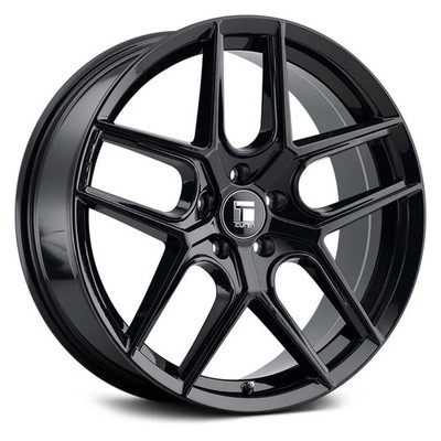 Touren TR79 3279 Wheels 17x8 (35, 5x120.65, 72.56) Black Rims Set of 4