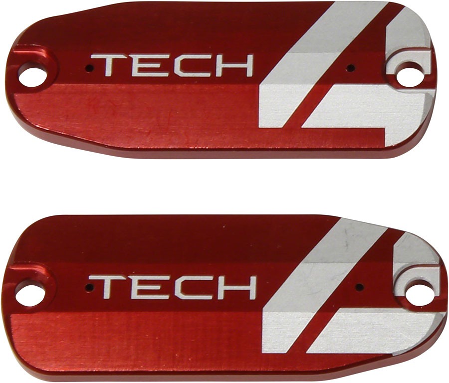 Hope Tech 4 Brake Reservoir Lid - Red Aluminum CNC Machined Performance 5190₽