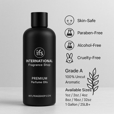 Compare to Scents, Black Ice for Men, Premium Quality Fragrance Body Oil