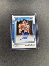 2024 PANINI DONRUSS OPTIC Jared McCain SIGNATURE Auto RC #313