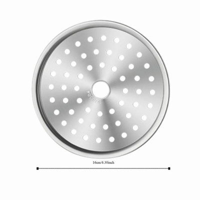 Robuste Edelstahl Küchenhelfer Dampfgarer Fach 16-34 cm gedämpfter Reis