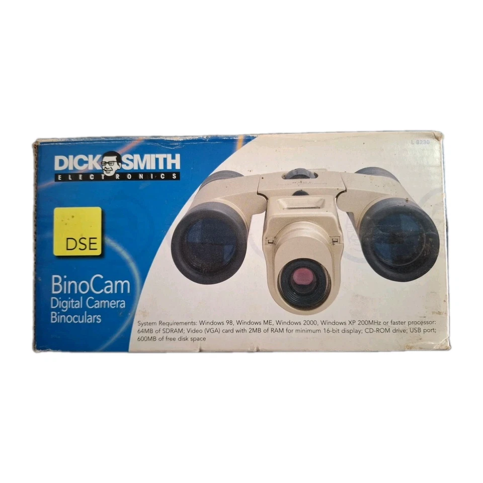 Dick Smith BinoCam Digital Camera Binoculars 4 In 1 Integrated 8x21 Binoculars - Image 4 of 4