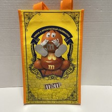 M M's Candy Reusable Halloween Trick or Treat Bag Orange 2019 Pumpkin