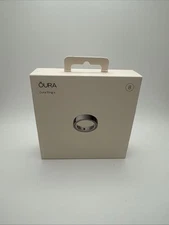 Oura ring gen 4 -size 8 - Silver - See Photos!!