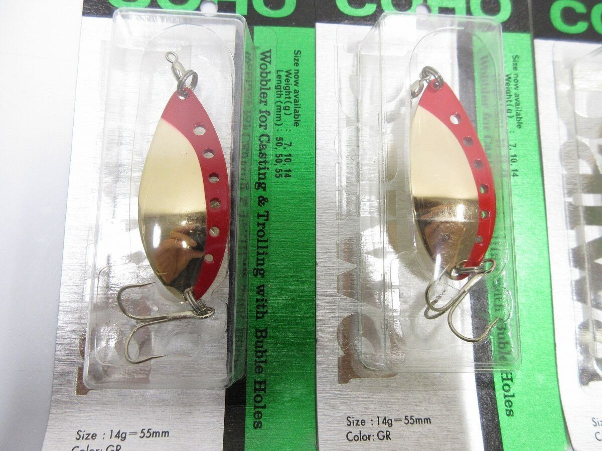 Daiwa Coho 14g GR set of 10 spoons / AW0961/72 - Image 5