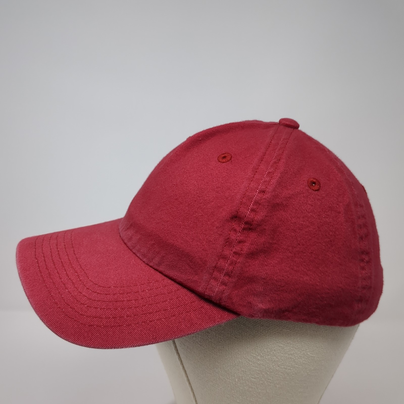 Big X Slideback Hat Solid Red One Size Adjustable… - image 3