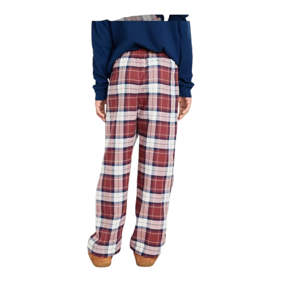 Old Navy Unisex Youth Plaid Flannel Pocketed Pajama Pants | #788071 | NWT - Image 3 of 3