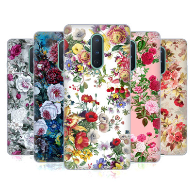 OFFIZIELLE RIZA PEKER BLUMIGE SOFT GEL HÜLLE HUELLE FÜR AMAZON ASUS ONEPLUS