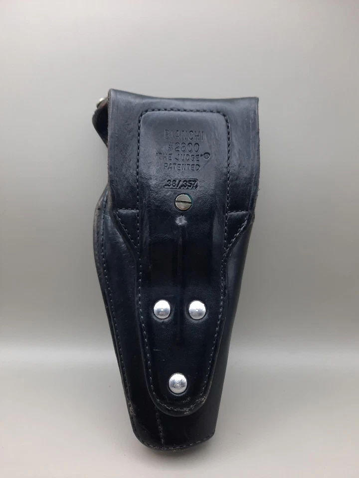 Bianchi Basketweave Duty Holster  RH 2800 "The Judge" .38/.357 Colt Python - Image 3 of 4