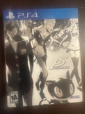 Persona 5 Steelbook Edition - Sony Playstation 4, Ps4 Tested - Great Condition