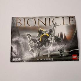 LEGO Bionicle Vahki Rorzahk 8618 Complete with Disk 665 and Instructions