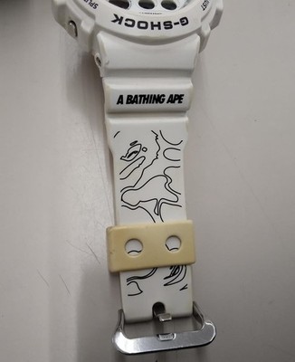 Casio G-SHOCK DW-6900 A Bathing Ape BAPE Collaboration White Japan