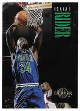 1994-95 SkyBox Premium Basketball Isaiah Rider Card #100 Minnesota Timberwolves