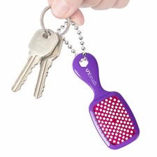 FHI Heat UNbrush Super Mini Keychain - Extra Small, Electric Berry