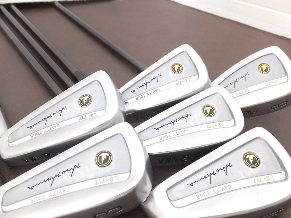 HONMA LB-717 FORGED TOUR Iron Set 3-11-SW(10Clubs) / R-1 / TITANIUM-CARBON M30 - Image 4 of 4