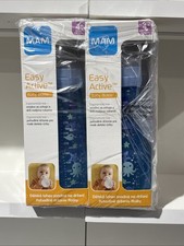 2-pack: MAM Baby Bottle 4 Easy Active Blue