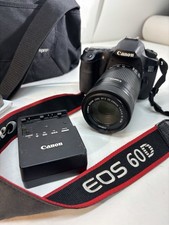 CANON EOS 60D DS126281 Bundle w/ EFS 55-250mm 1:4-5.6 IS STM 85mm Lense NICE