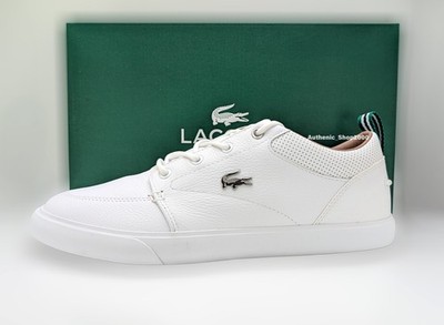 NIB LACOSTE Brand Bayliss 119 Men's Fashion Casual Shoes Sneakers Black White