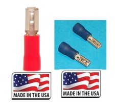 50 14-16 18-22 GAUGE FEMALE VINYL QUICK DISCONNECT .110 25 EACH TERMINAL