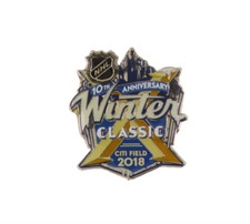 2018 NHL 10th Hockey Winter Classic Rangers Sabres Lapel Pin