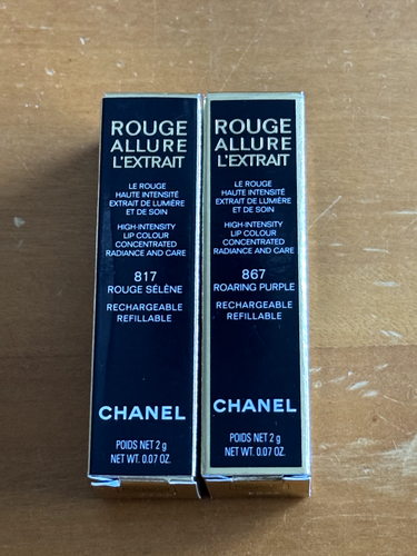 CHANEL Rougue Allure L'Extrait High Intensity Lip Colour Refillable: 817, 867