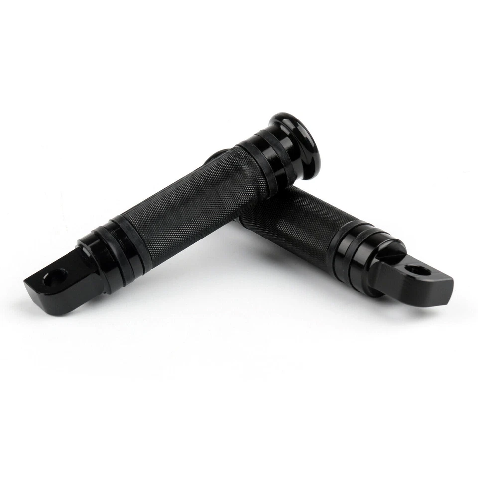Rear Front Foot Pegs For Sportster XL883 XL1200 V Rod Models Black #8 Foto 2 de 4